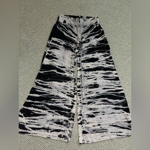 Enza costa bleached wide leg 100% cotton pants